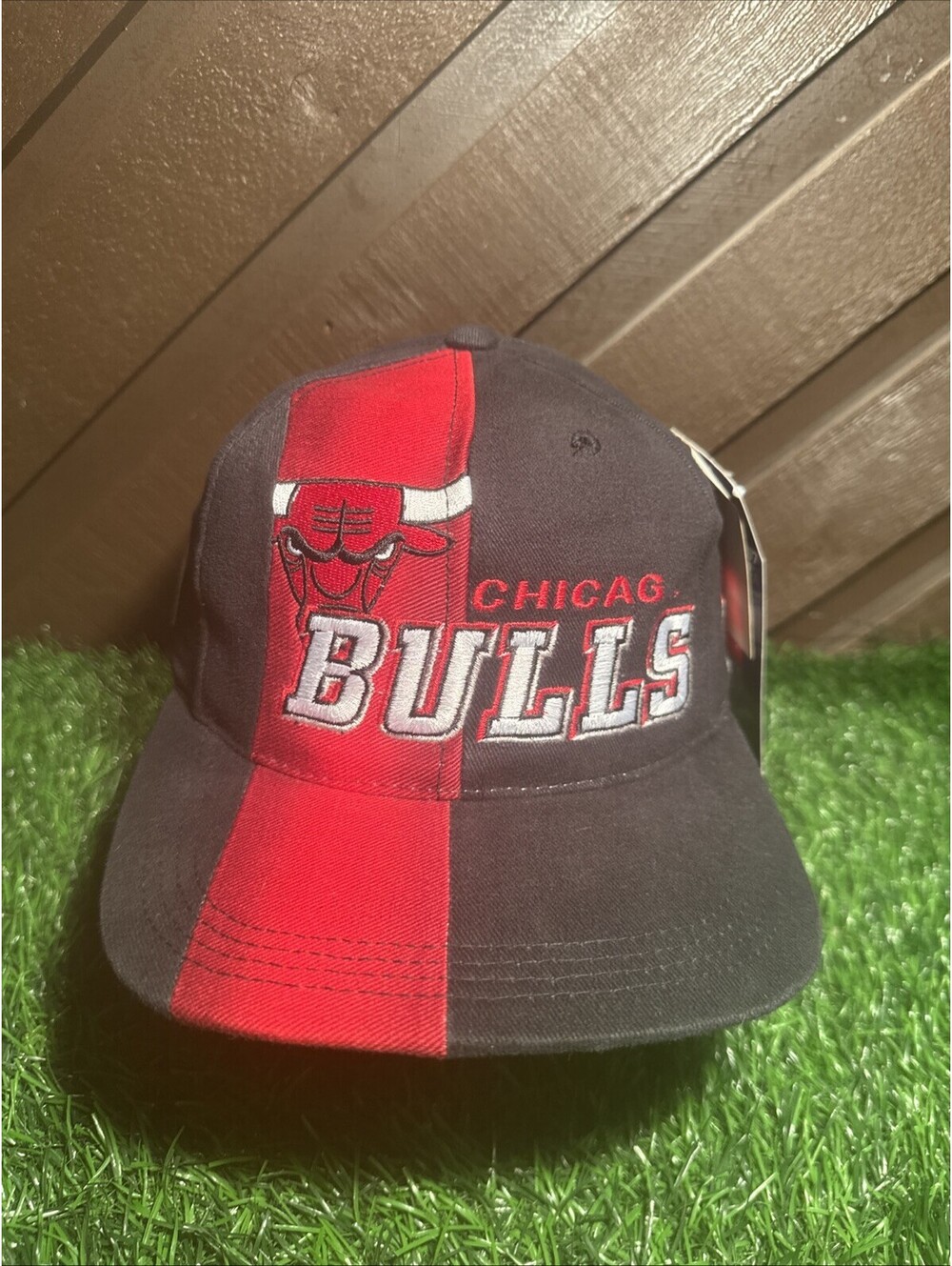 Vtg 90s Chicago Bulls Sports Specialties Snapback Hat NBA Basketball Cap
